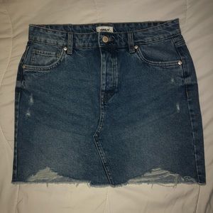 Denim skirt